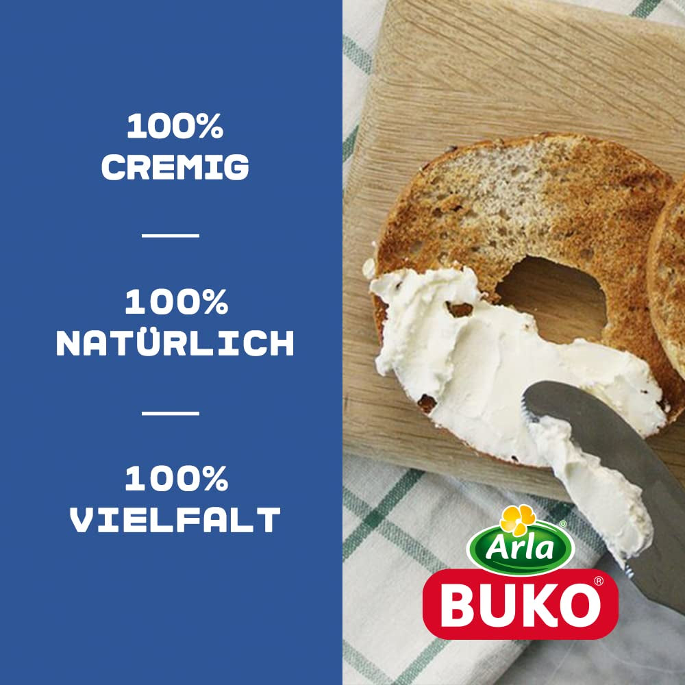 Pikante Kräuter Frischkäse| 10x 200g | 100% naturalne składniki Ohne Konservierungsstoffe, Zagęszczacze i Gesmackverstärker