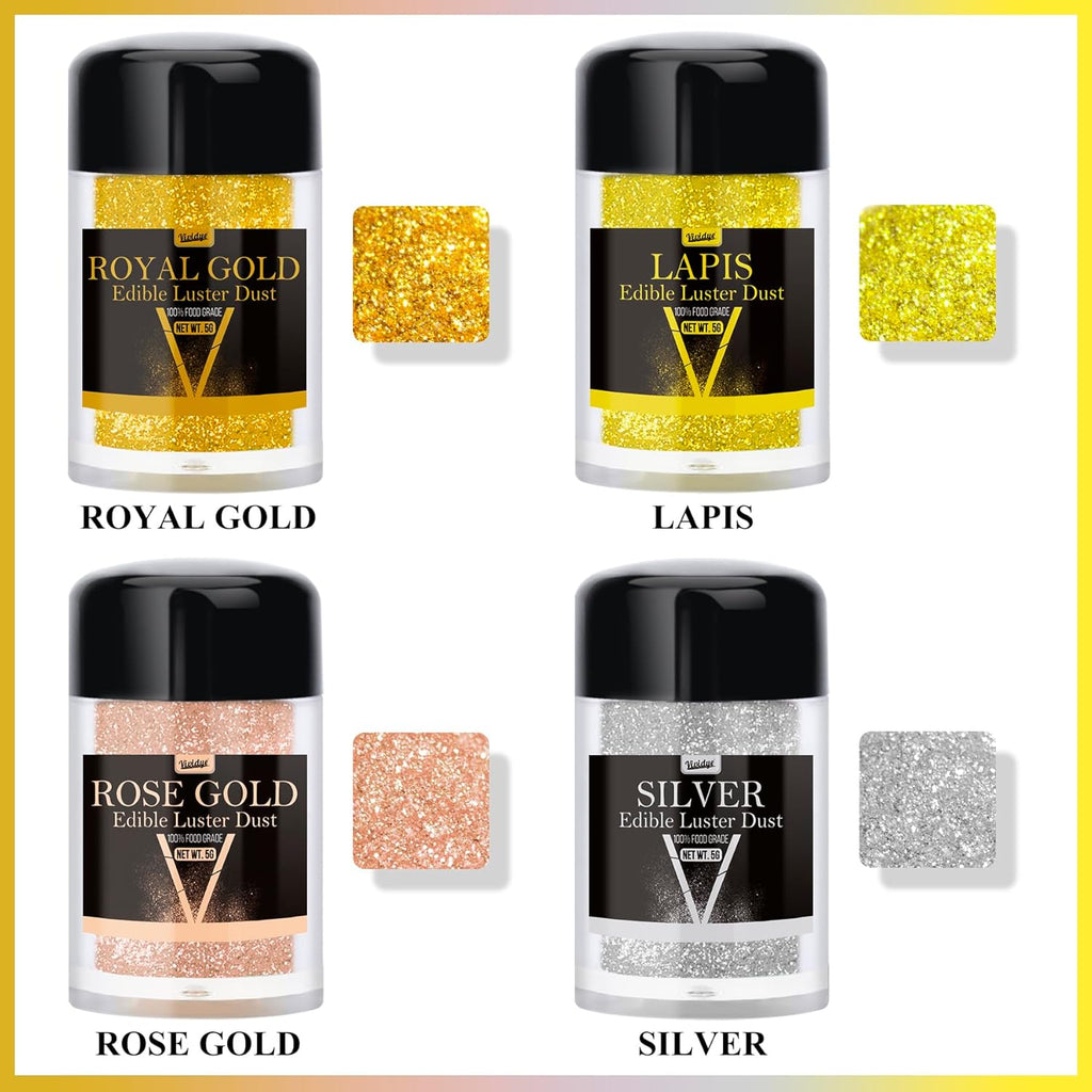 Glitter comestibil, praf, diverse culori, 30 grame Naty Shop