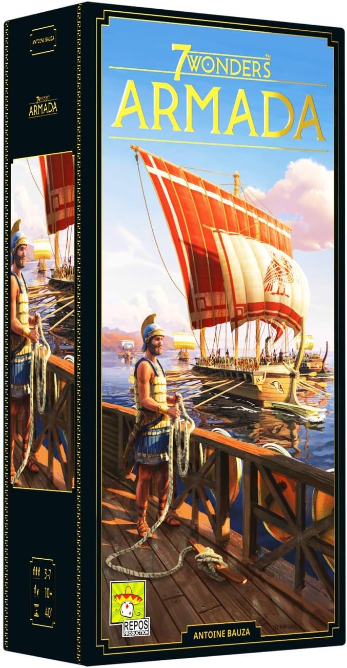 Asmodee 7 Wonders Duel, gra podstawowa, gra dla koneserów, gra strategiczna, 2 graczy, wiek 10+, 30 minut, niemiecki