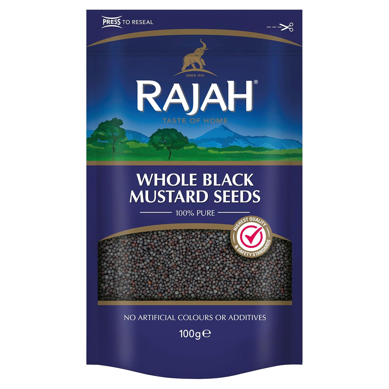 Rajah Kreuzkümmelsamen – Ganze Kreuzkümmelsamen zum Würzen und Kochen – 1 x 85 g