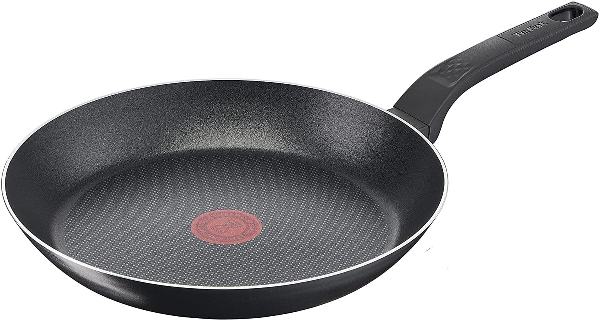 Tefal Easy Cook & Clean, powłoka nieprzywierająca, wskaźnik temperatury, niezalecany do użytku na płycie indukcyjnej Garnki i patelnie Naty Shop Patelnia 28 cm