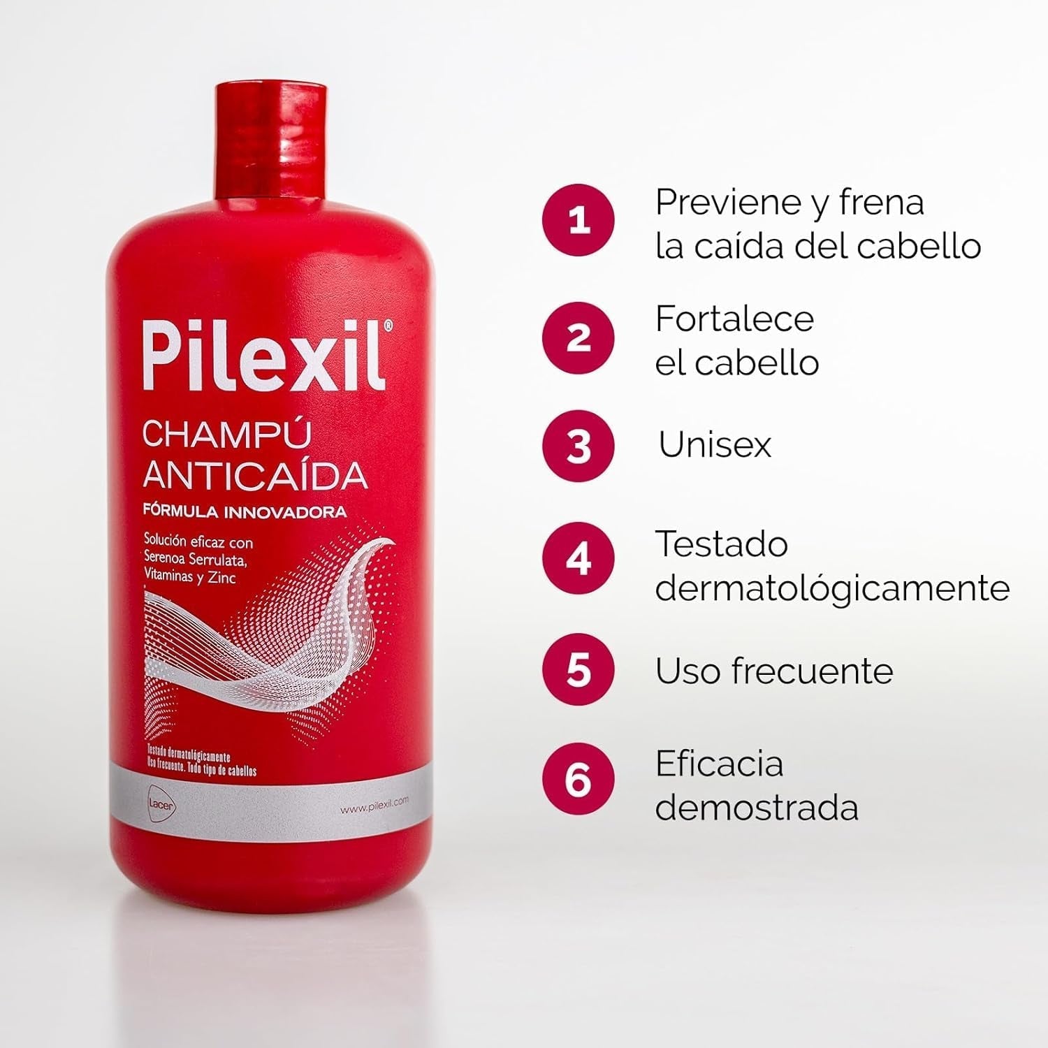 Lacer szampon przeciw wypadaniu włosów 900 ml Lacer pielęgnacja włosów