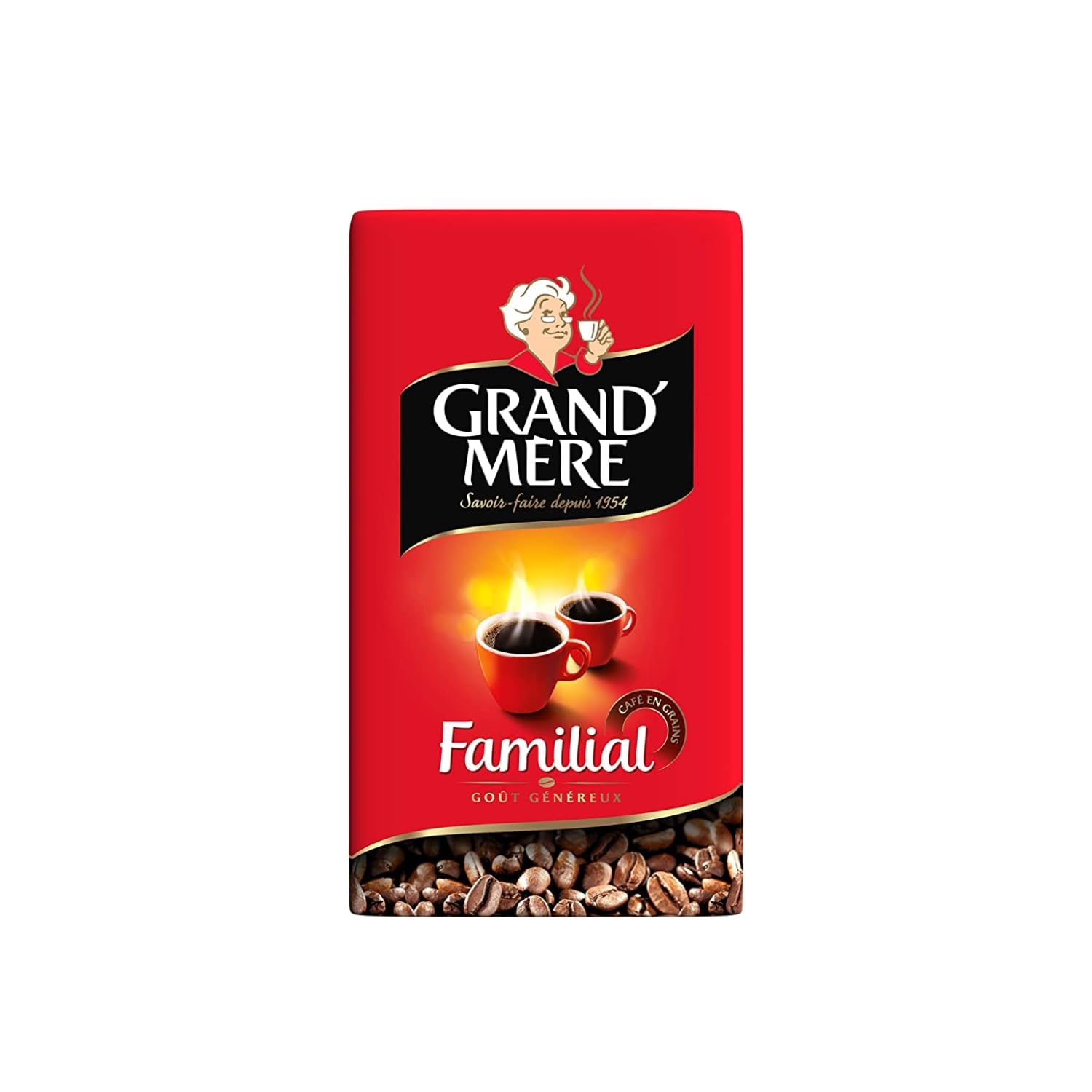 Boabe de cafea GRAND'MÈRE family - 1 kg