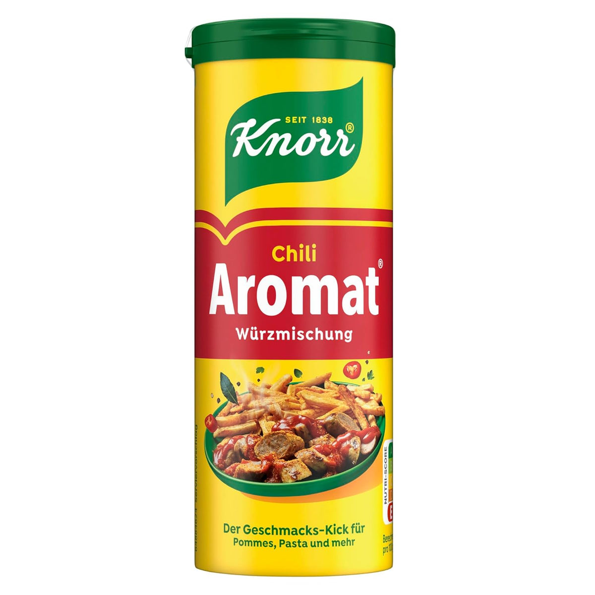 Knorr Würzmischung Chili o smaku do szybkich dań do przyprawiania ziemniaków, makaronów, warzyw i nie tylko 90 g