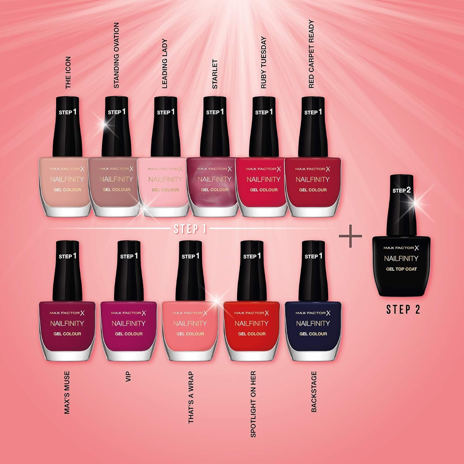 Max Factor Nailfinity Lakier do paznokci kolor 100 (2 sztuki)