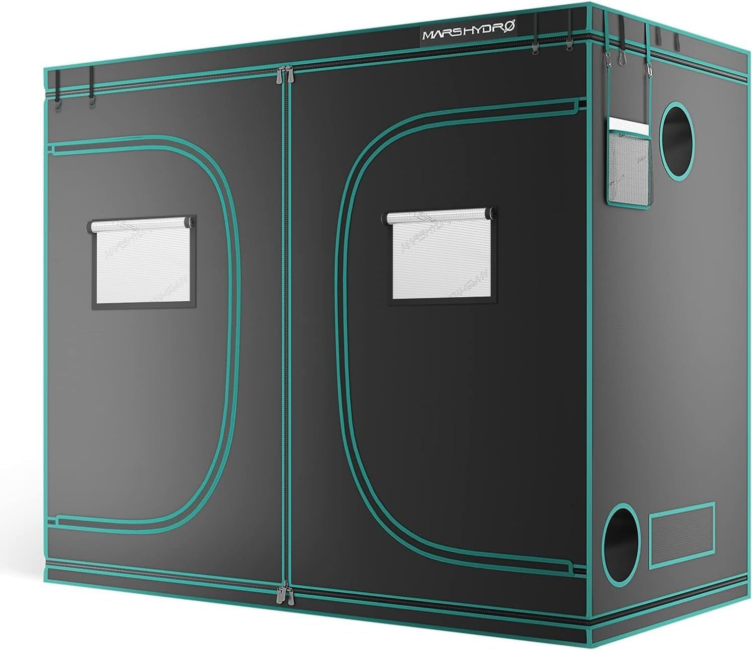Namiot do uprawy MARS HYDRO 60x60x140cm, namiot do uprawy w pomieszczeniach, odblaskowe namioty do uprawy z mylaru do hydroponiki, zdejmowana taca dolna do przestrzeni do uprawy roślin