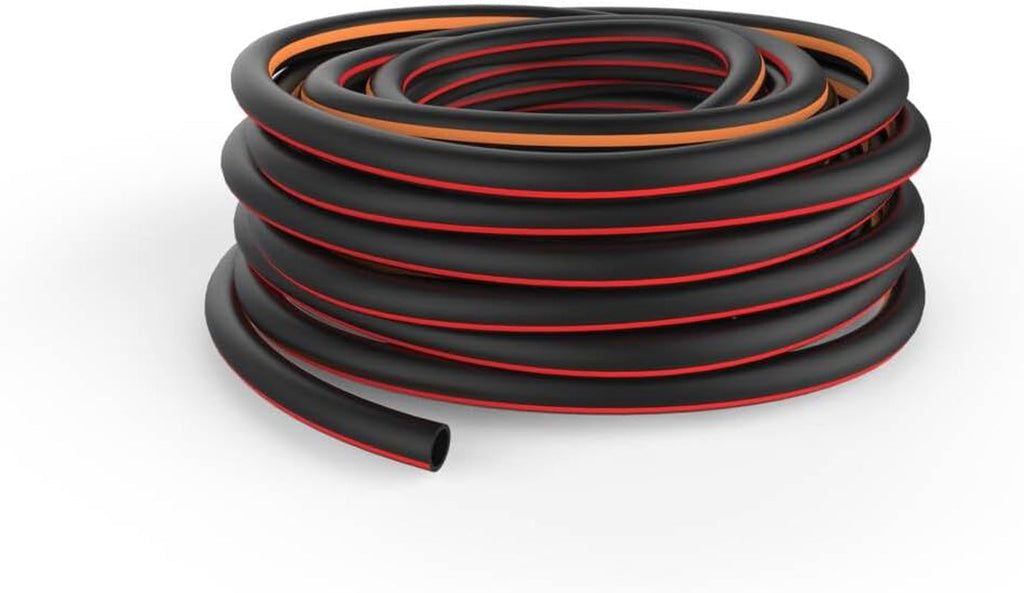 Furtun de grădină Fiskars S, Solid, Furtun de apă pentru udare manuală, 13 mm (1/2"), Lungime: 15 m, Racord universal, Protecție UV, Protecție la îngheț, Rezistent la răsucire, Albastru, 1076049