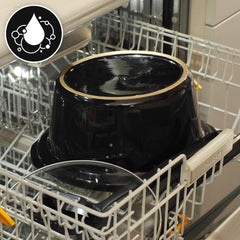 Wolnowar do garnka, 2 ustawienia temperatury + funkcja utrzymywania ciepła, 3,5 litra (3-4 osoby), czerwony [SCV400RD] Wolnowary Naty Shop