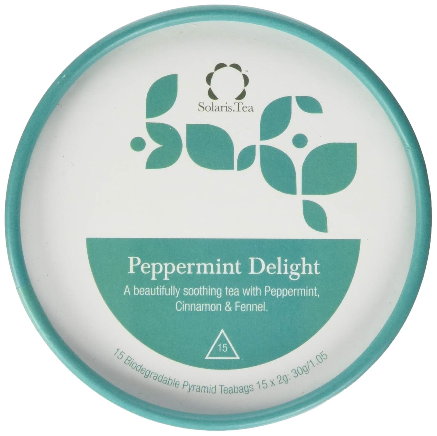 Ceai verde cu iasomie organic, 15 pliculețe de ceai din mătase, pachet de 1 (1 x 30 g)