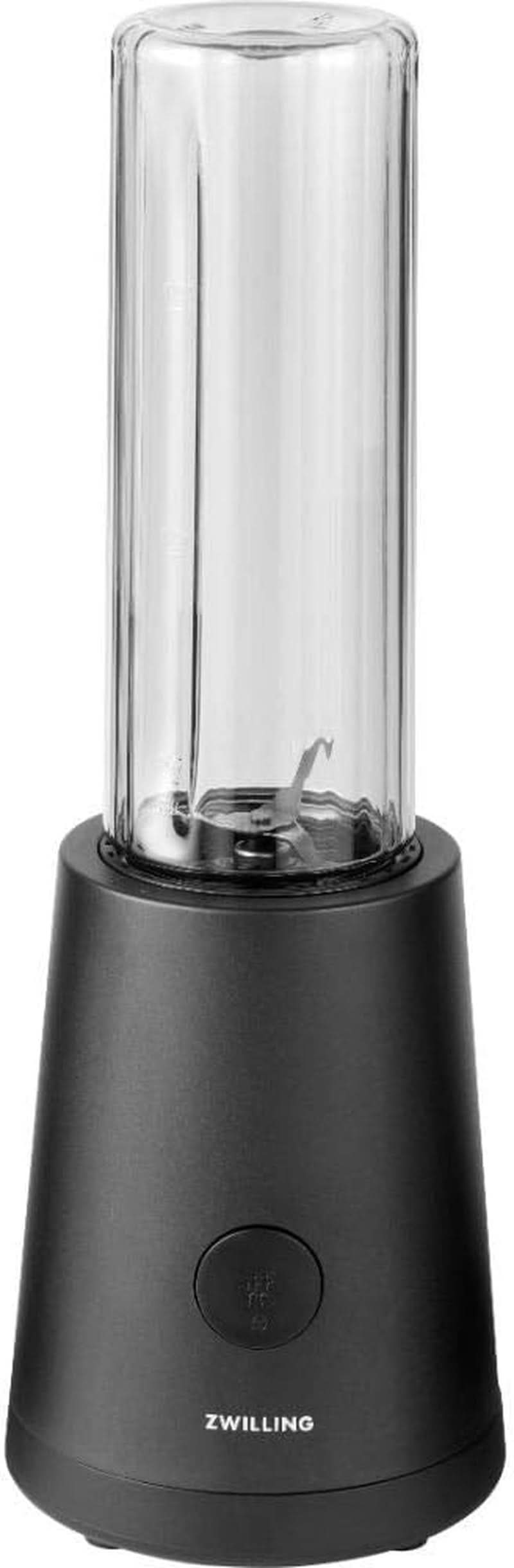 ZWILLING Mikser stojący, ekspres do smoothie, inkl. Trinkflasche Mit Verschluss, 600 ml, 300 Watt, Edelstahl/Kunststoff, Schwarz Kitchen Naty Shop Mikser stojący