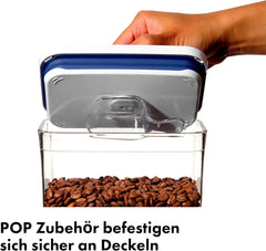 OXO 11236100V1UK Recipient pentru depozitarea alimentelor, plastic, transparent Cutii depozitare alimente Naty Shop