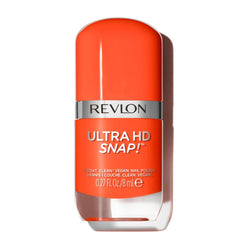 Revlon Ultra HD Snap lakier do paznokci długotrwała formuła wegańska szybkoschnąca jednowarstwowa pełne krycie kolor (8ml) Hot Stuff (007) unisex