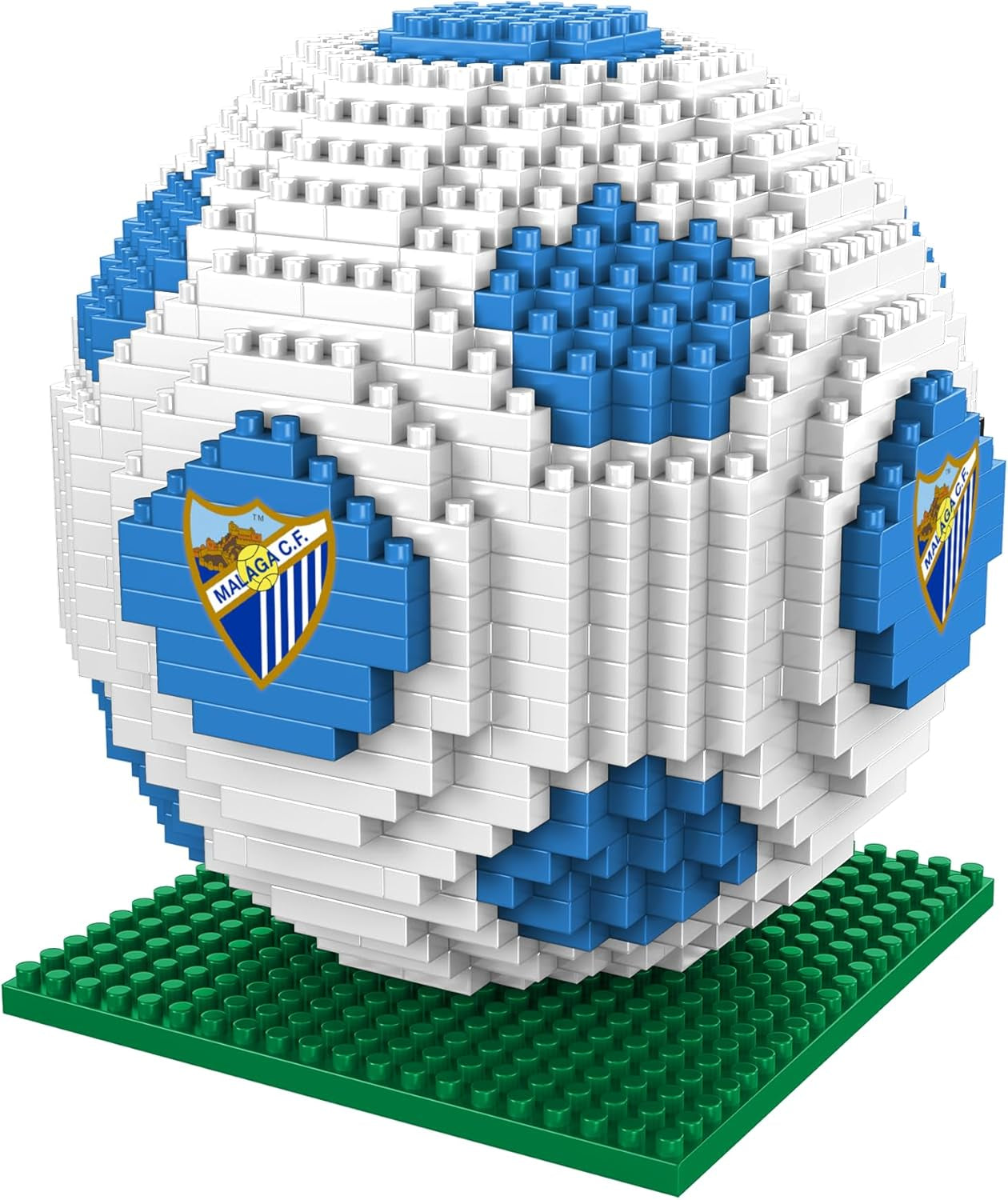 FOCO Offizielles Lizenzprodukt Manchester City FC BRXLZ 3D-Fußball-Konstruktionsspielzeug Modell In alternatywny Teamfarbe