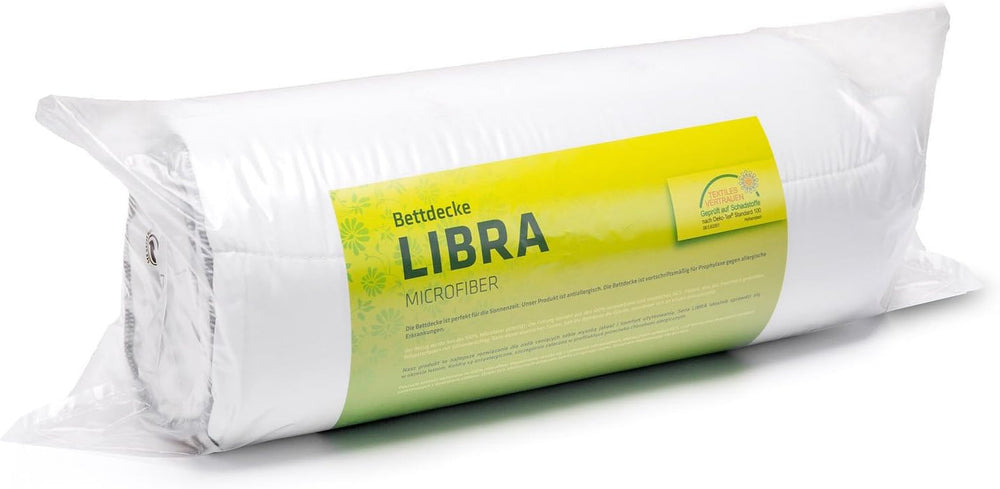 Decoking 135X200 Kołdra letnia Kołdra pikowana Antyalergiczna Dla alergików Kołdra letnia 100% mikrofibra 800G Libra Kołdry i kołdry Naty Shop