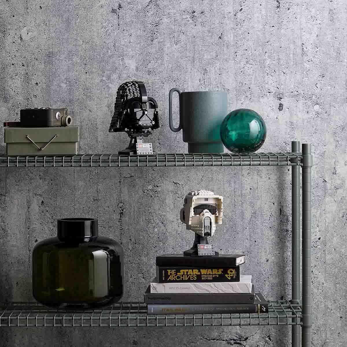 LEGO Star Wars Zestaw do budowania hełmu Dartha Vadera dla dorosłych, pomysł na prezent dla mężczyzn, kobiet, dla niego lub dla niej, model kolekcjonerski do zbudowania i wystawienia 75304 zestawy do budowania Besuche w sklepie LEGO