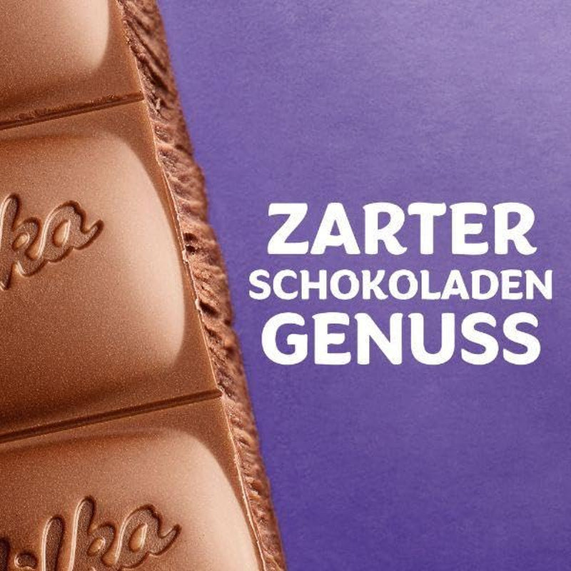 Milka Naps Mix – Mini pătrățele de ciocolată în 4 sortimente: Lapte Alpin, Căpșuni, Alune, Cremă de Cacao – 1 x 1kg