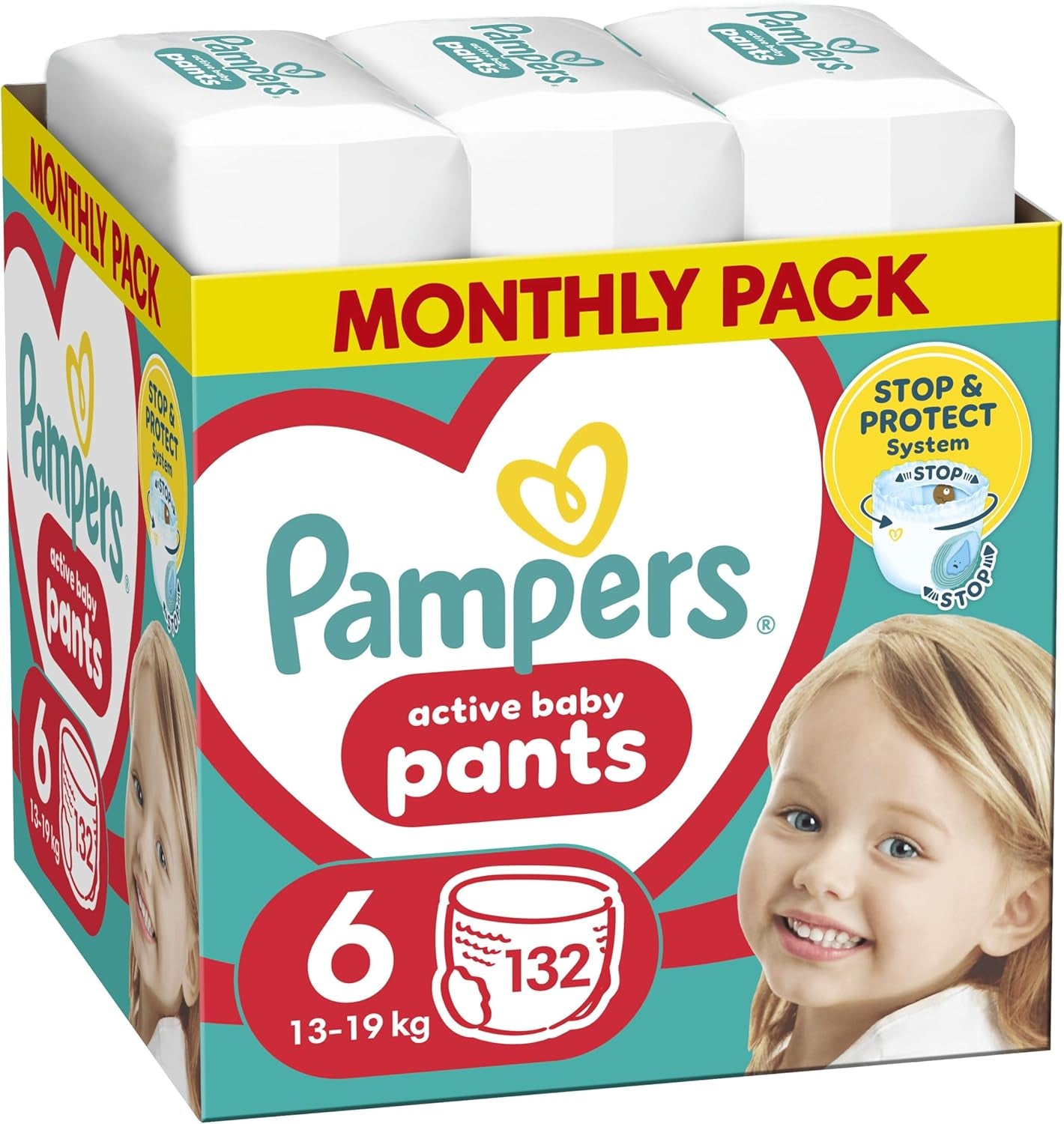 Pampers (stara wersja), spodnie chłopięce/dziewczęce 4 176 szt.