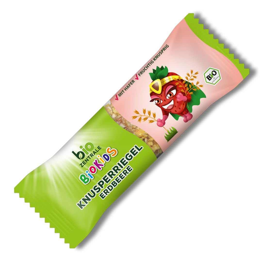 Chrupiące batoniki truskawkowe 12 x 20g