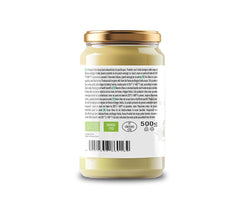 Cibo Bio Ghee 500g – Milch aus Parma und Reggio Emilia – Hergestellt in Italy – Weidekühe – Rauchpunkt 250°C – Aus Centrifugensahne
