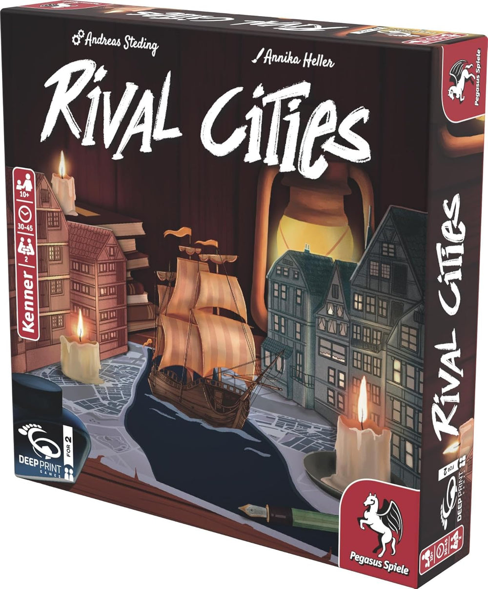 Pegasus Spiele Rival Cities (Gry z głębokim drukiem), Braun