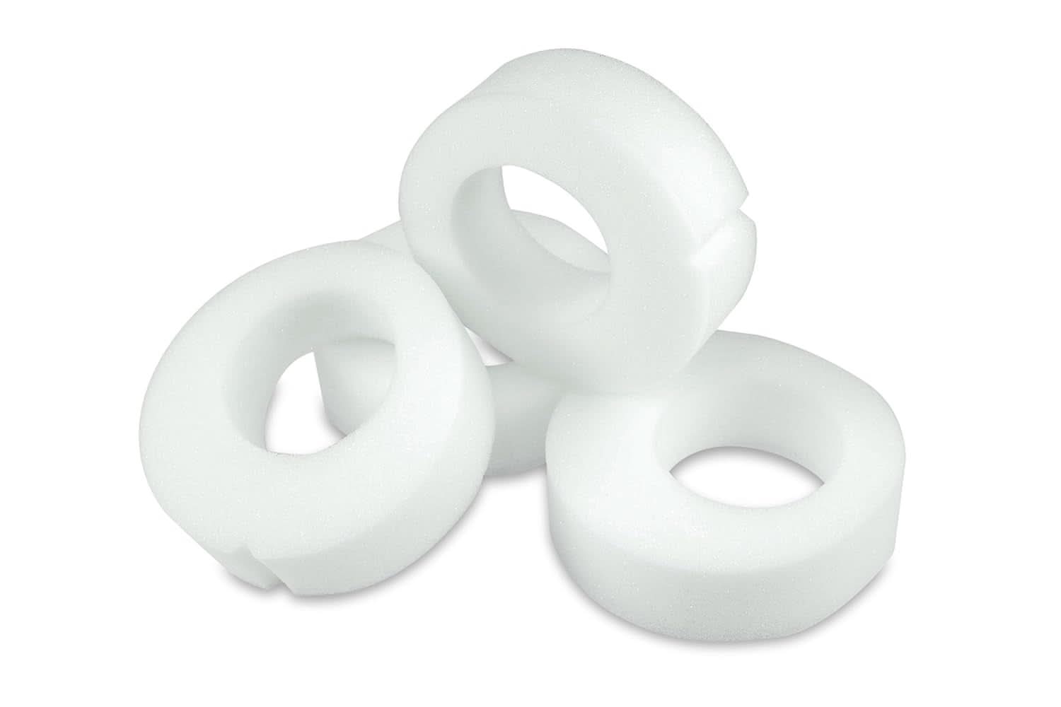 ELANEE Brust-Ringe, Schutz Der Brustwarze Bh-Kontakt Durch Hohllagerung, Ideal Bei Wunden, Entzündeten Brustwarzen Durch Stillen, 10 Stück (222-00) Akcesoria Żywność i karmienie piersią Sklep Bebe Naty