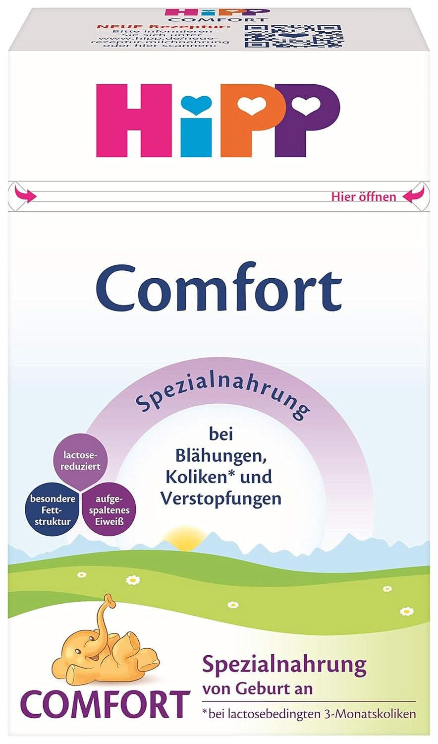 Hipp hrana speciala hrana speciala anti-reflux, 4 x 600 grame Naty Shop