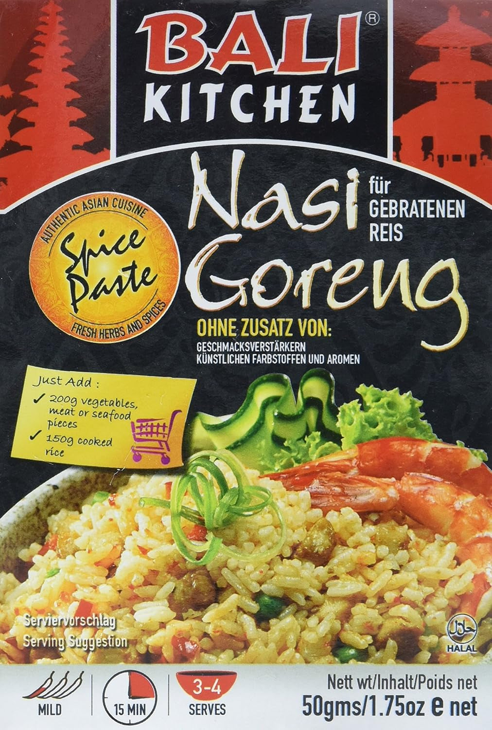 Nasi Goreng, opakowanie 15 szt. (opakowanie 15 x 50 g)