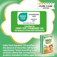 Pieluszki dla wrażliwych dzieci, rozmiar 6, bardzo duże (13-18 kg), 114 pieluszek