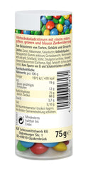 RUF Love Chocolate Chocolate Soczewica Dekoracje z delikatnej mlecznej czekolady z chrupiącą i kolorową polewą cukrową, opakowanie 75g