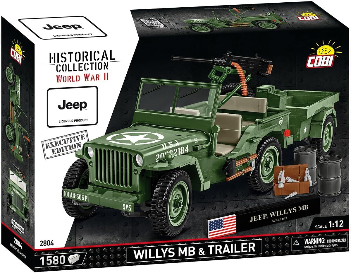 Willys MB + przyczepa