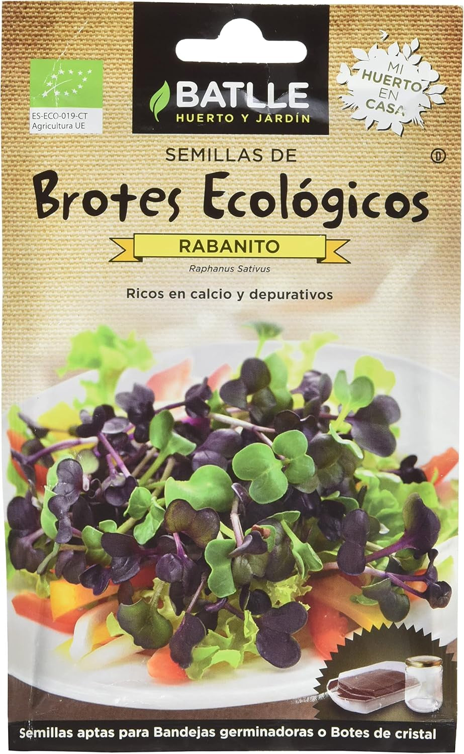 Bio Sprossen Samen Batlle - Chinesischer Knoblauch (6G)