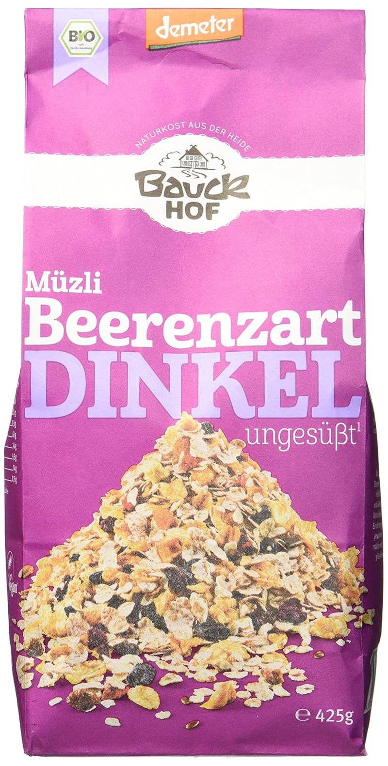 Hof Musli o smaku orkiszowym, niesłodzone, 425 g