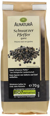 Organiczny Schwarzer Pfeffer Ganz, 70g