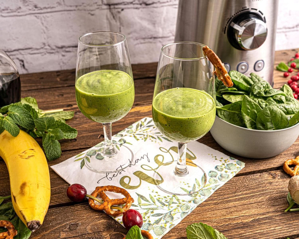 ROMMELSBACHER Mikser stojący MX 1250-22 000 U/Min, Stufenlose Drehzahlregulierung, Funktionsstasten (Smoothie, Clean/Pulse, kruszenie lodu), Glaskrug, Edelstahlgehäuse, Spezialmesser, 1200 Watt Kitchen Naty Shop