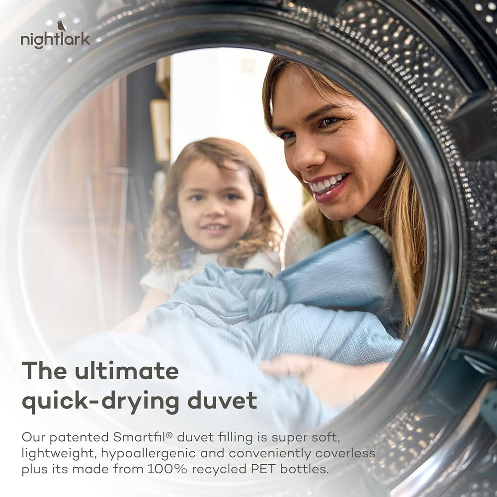 Night Lark Plapumă fără capac, 4.5 Tog, dimensiune rege, colecție Tufted Dot, lenjerie de pat de lux, hipoalergenic, lavabil la mașină, nisip cald Plapumi si pilote Naty Shop