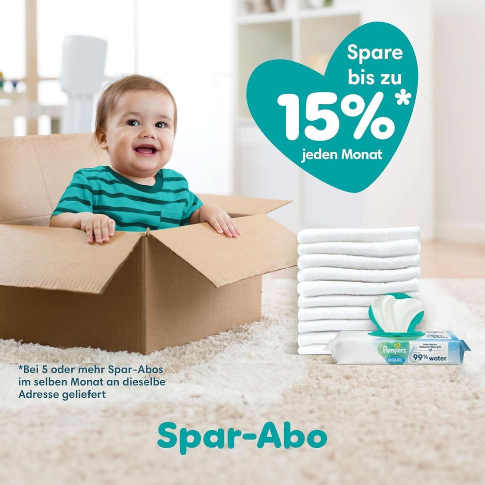 Pampers Fresh Clean Feuchttücher 15 Packungen Mit 80 Stück - 1200 Feuchttücher, Milder Duft, Auch Für Hände Und Gesicht Geeignet Naty Shop