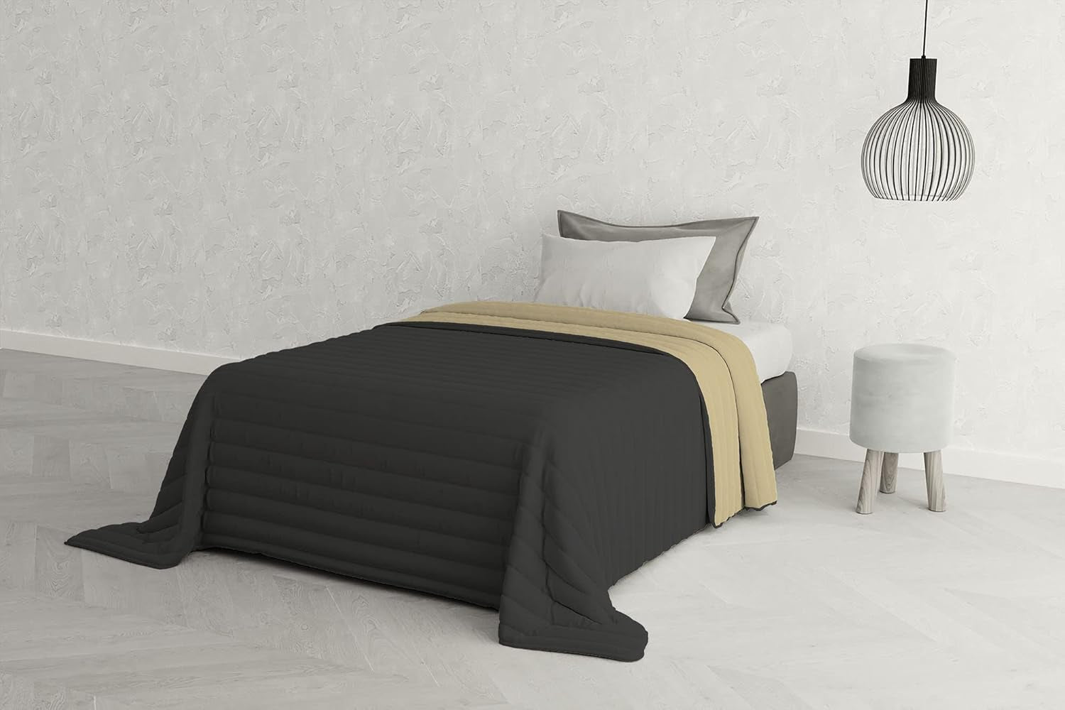 Włoska pościel Łóżko pojedyncze Estivo, pościel, Aqua, 170 X 270 Cm