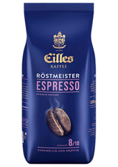 Cafea Espresso EILLES 4x 1000g (4000g) - Boabe de cafea espresso premium