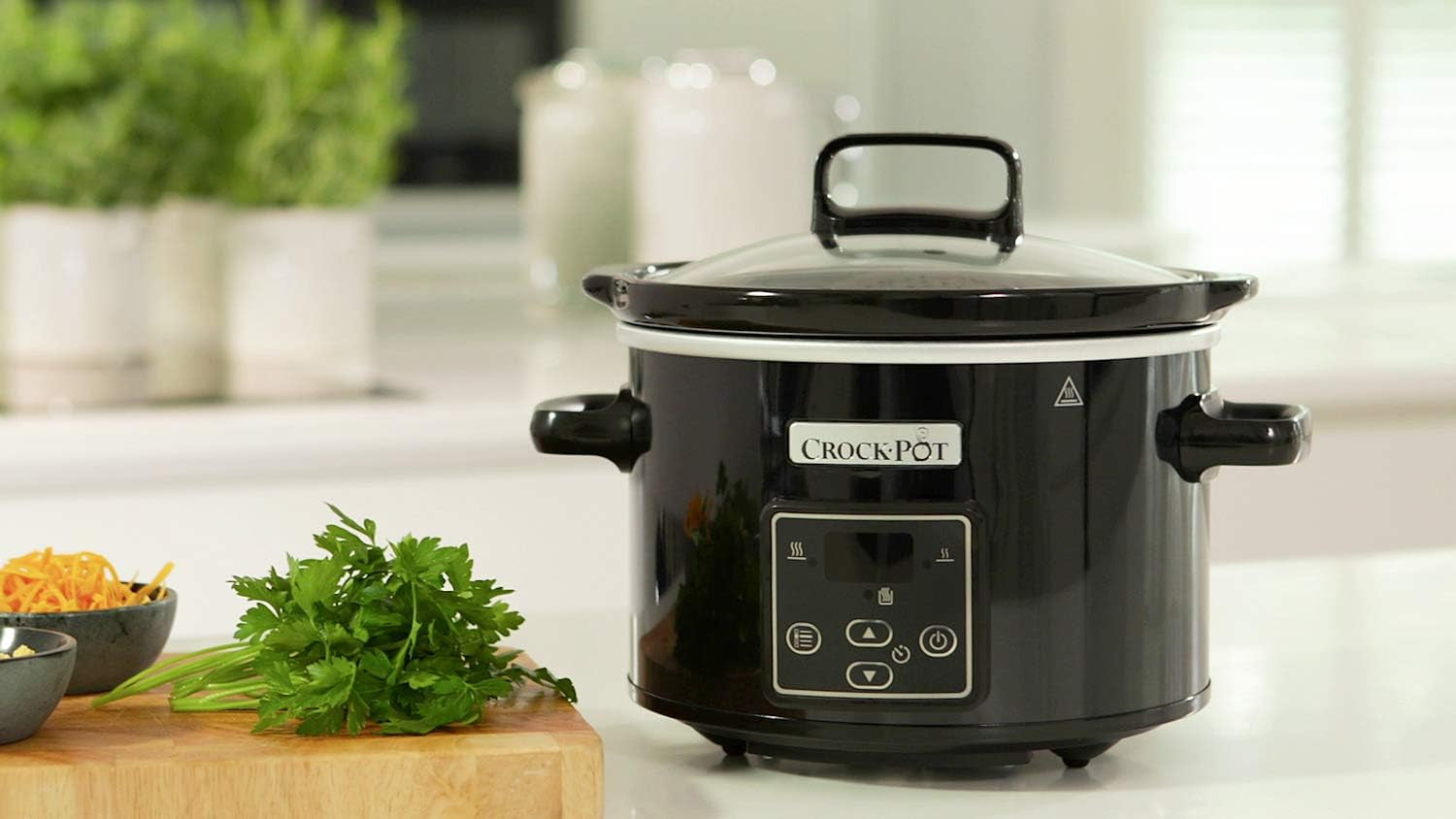 Wolnowar cyfrowy Crockpot, funkcja utrzymywania ciepła, 2,4 litra (1-2 osoby) Wolnowar Naty Shop