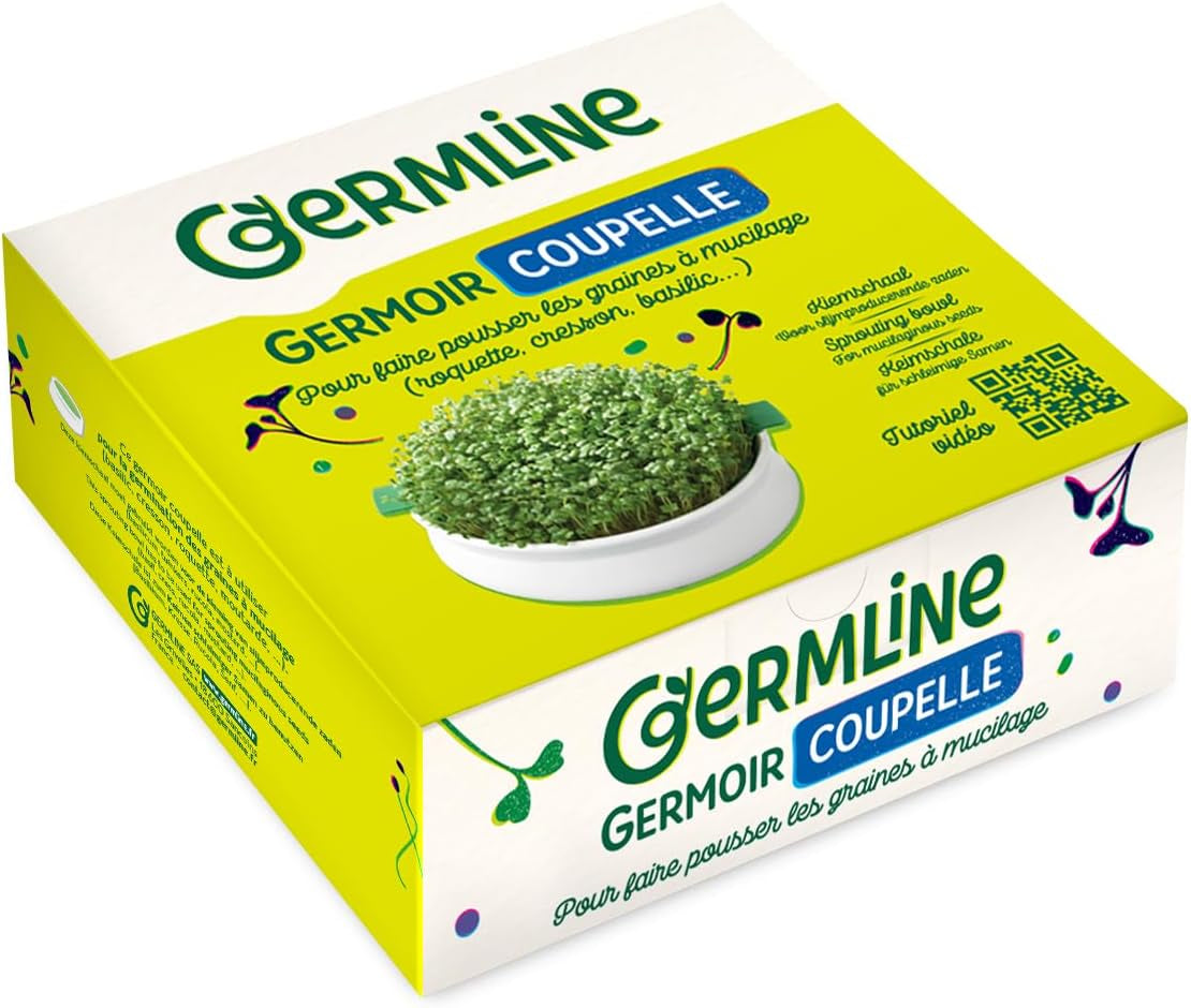 Kressesieb Mit Glasschale Zur Sprossenzucht