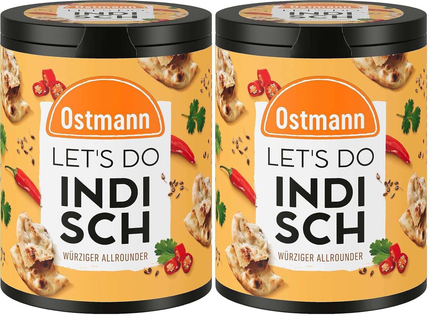 Ostmann Gewürze - Let's Do Fisch Allrounder | Gewürzsalz für Bratfisch, Flammlachs i Meeresfrüchte | Würziger Allrounder z musztardą, cytryną i koperkiem | 85 g w koszu Metalldose