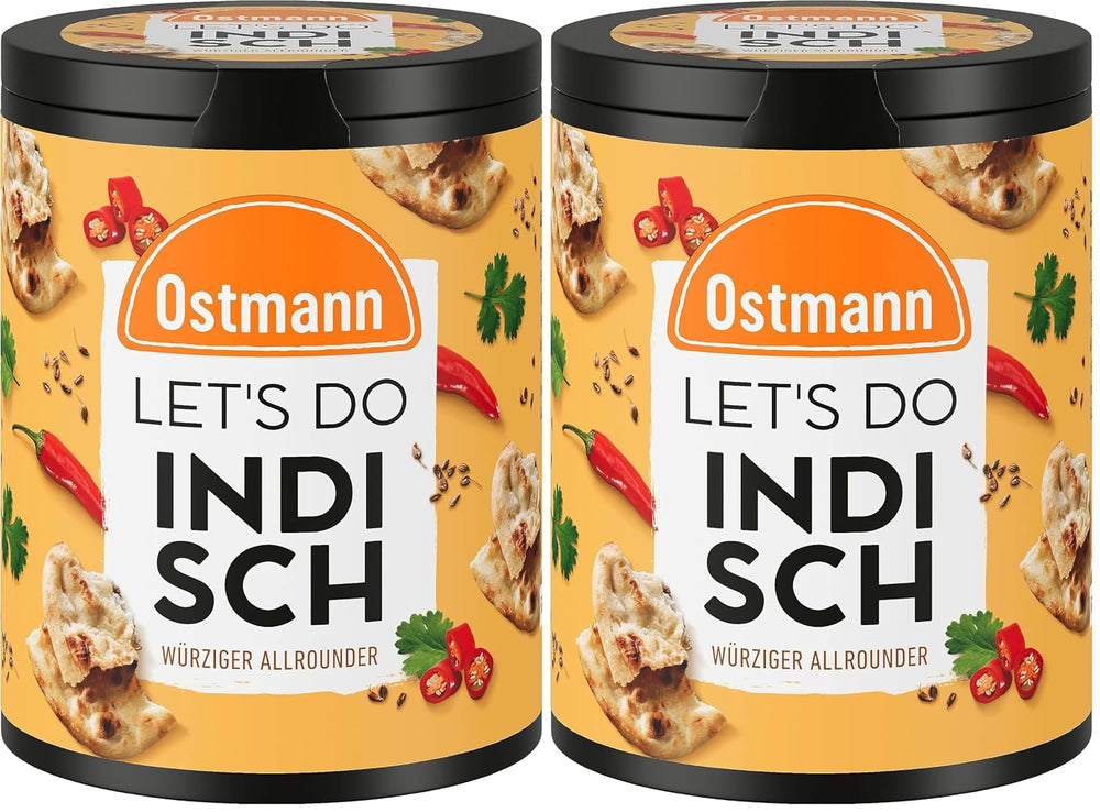Ostmann Gewürze - Let's Do Fisch Allrounder | Gewürzsalz für Bratfisch, Flammlachs i Meeresfrüchte | Würziger Allrounder z musztardą, cytryną i koperkiem | 85 g w koszu Metalldose