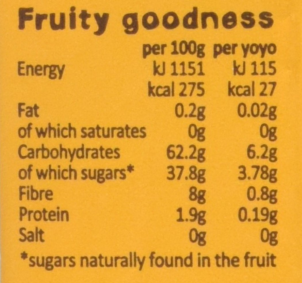 Owoce Niedźwiedzie Yoyo Mango 20g