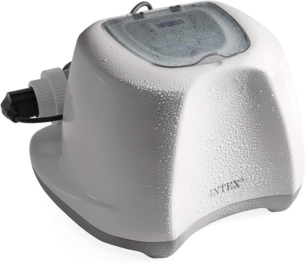 Intex 26668 - System filtrów do słonej wody Krystal Clear do pompy filtrującej 2650-12112 L/h do małych basenów do 26500 L Plastikowy biały