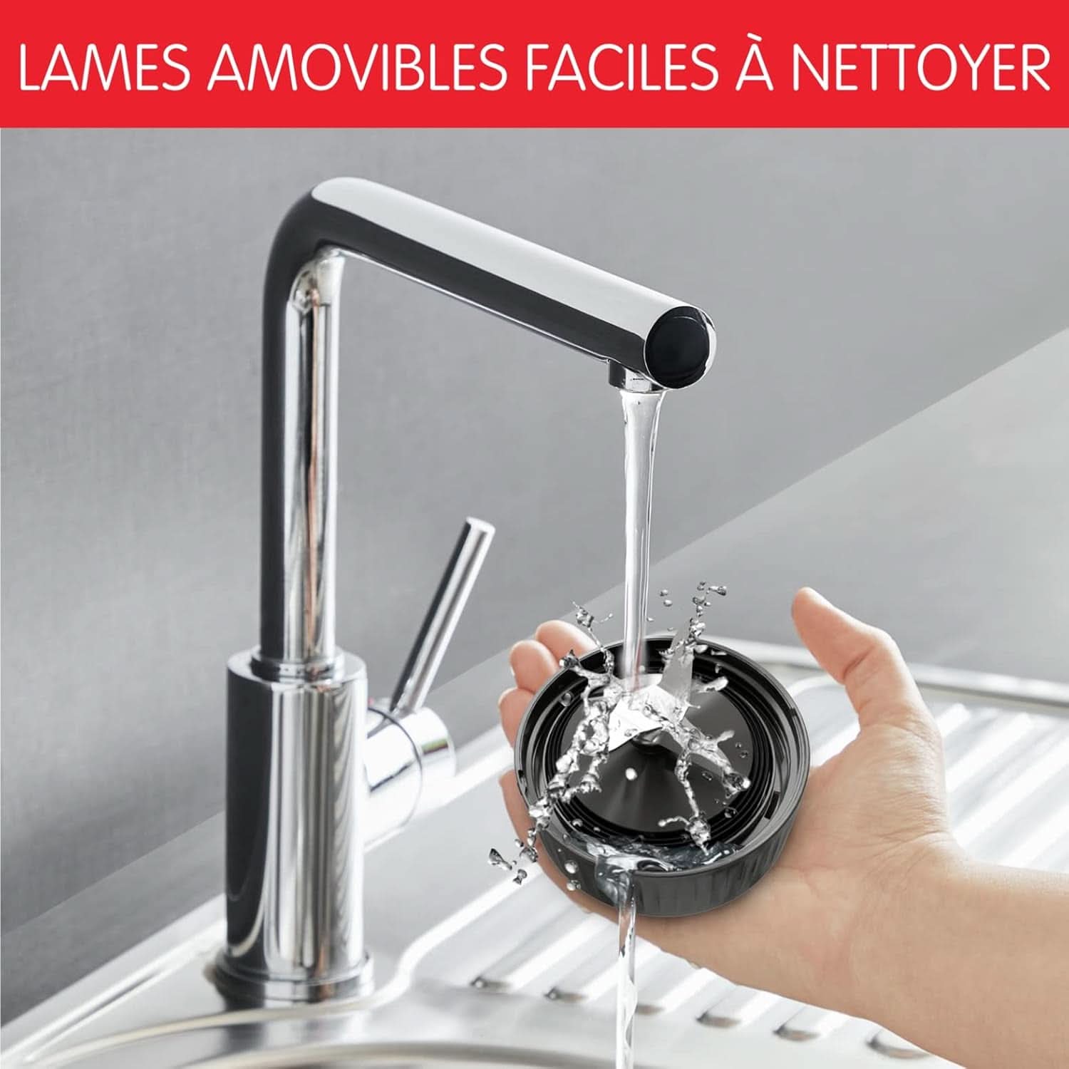 Blender Pulseo LM17GD, 400 W, 4 ostrza, 700 ml, pojemnik przenośny 600 ml Kuchnia Naty Shop