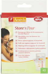 Woreczki na mleko matki - 40 szt. Żywność i akcesoria do karmienia piersią Sklep Bebe Naty