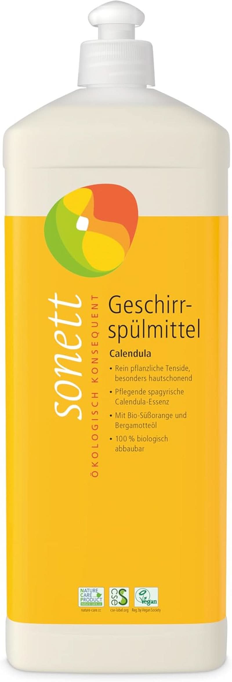 Płyn do mycia naczyń Sonett Calendula, 300 ml Detergenty kuchenne Naty Shop 2 x 1 litr