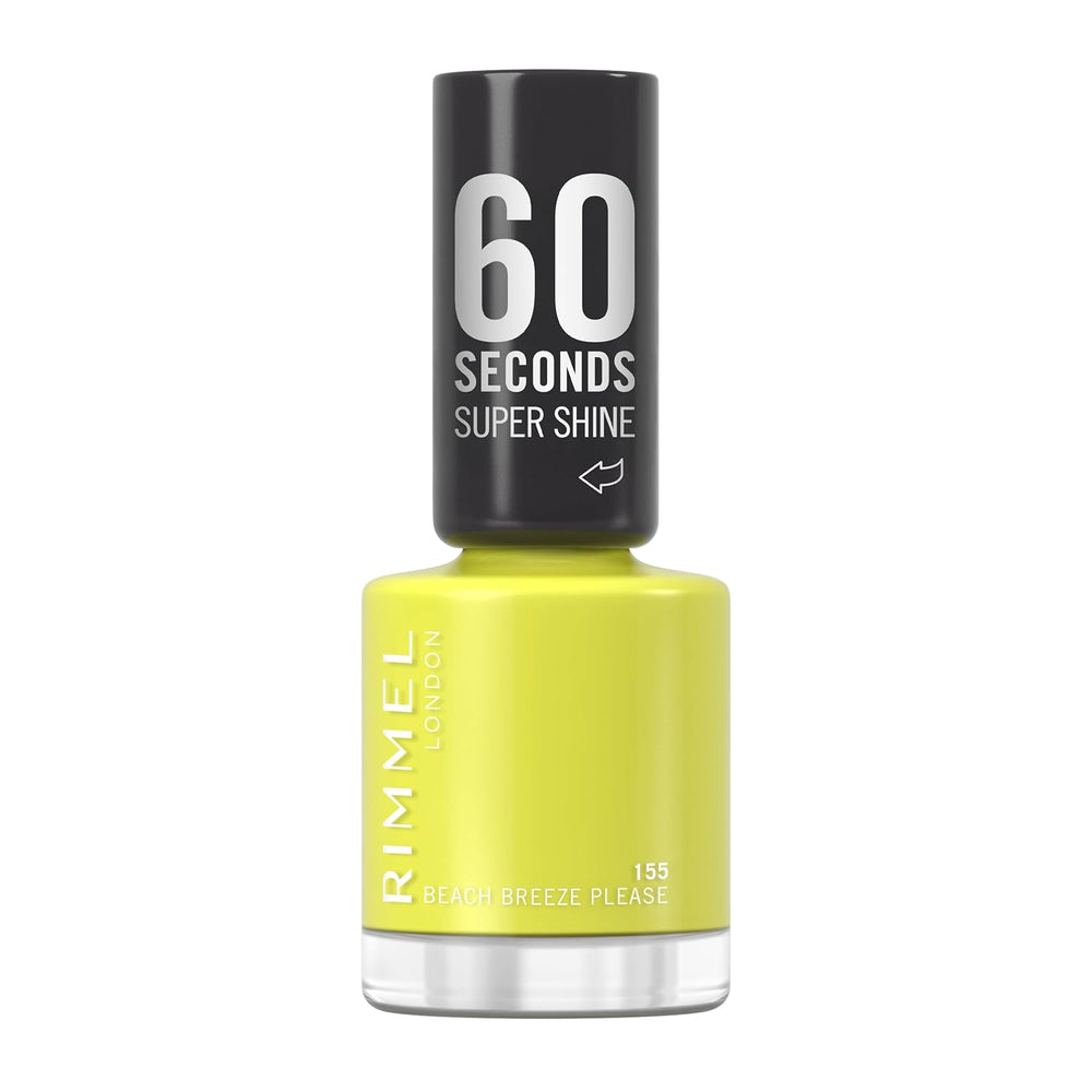 Lakier do paznokci Super Shine 60 Seconds, 155 Beach Breeze Please, 8 ml