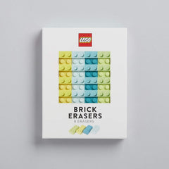 Gumki LEGO Brick: 8 gumek (LEGO x Chronicle Books)