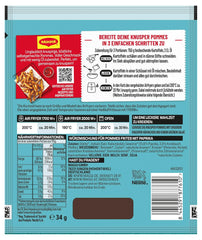 MAGGI Airfryer Pommes Frites - Papryka, opakowanie 1 (1 x 34 g)